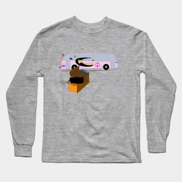 Humble Hippie Long Sleeve T-Shirt by momomoma